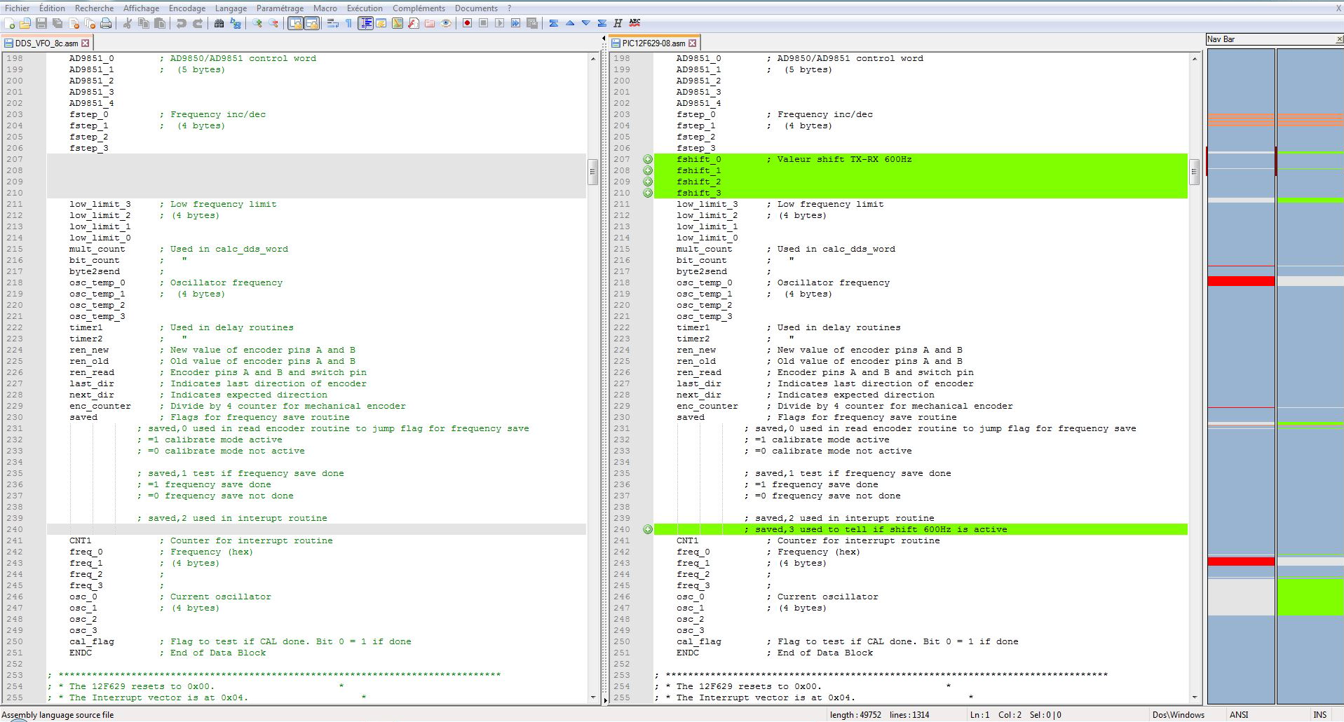 ASM code mods