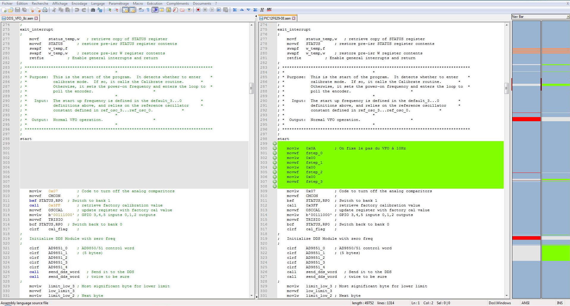 ASM code mods