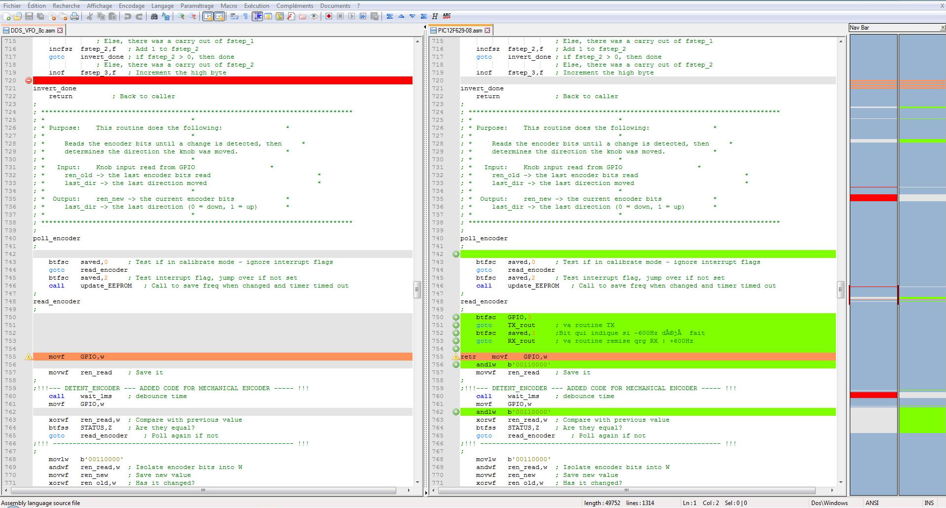 ASM code mods