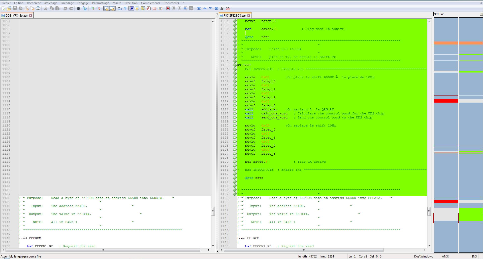 ASM code mods