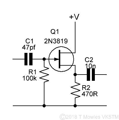 FET Buffer schematic