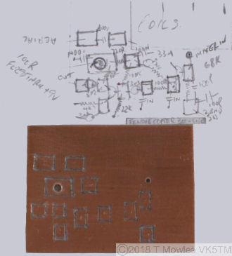 pcb island pattern