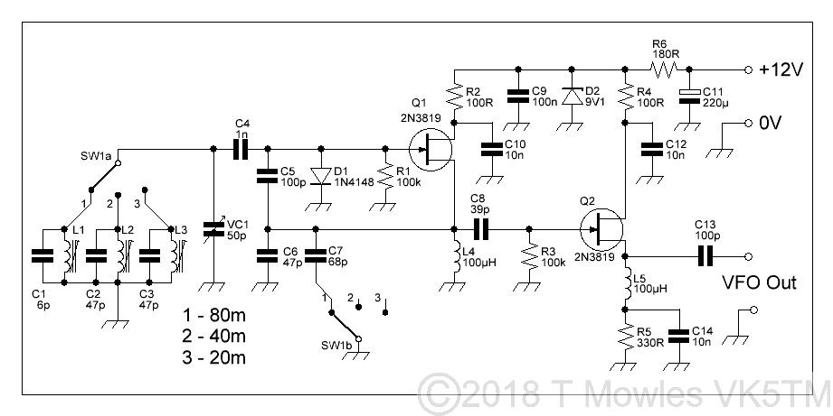first sdr vfo schematic