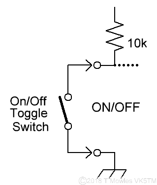 Toggle switch control